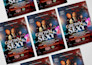 design event flyer, church or social media flyer timelessly